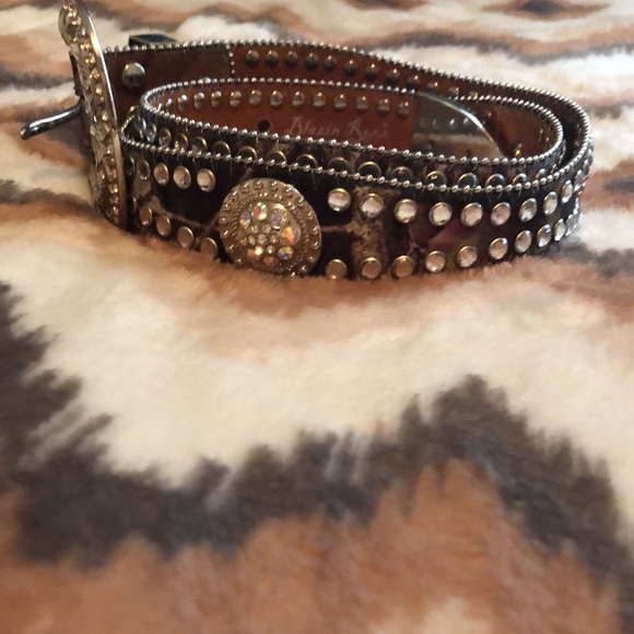 Jeweled western belt - Picture 3 of 5